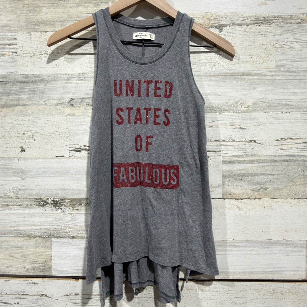 Abercrombie Kids Tunic Tank Top Girls XS 8 Americana GUC*